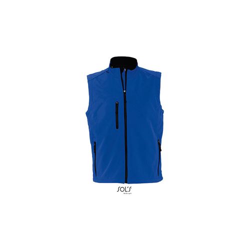 RALLYE MEN softshell prsluk - Royal plava, XXL  slika 5