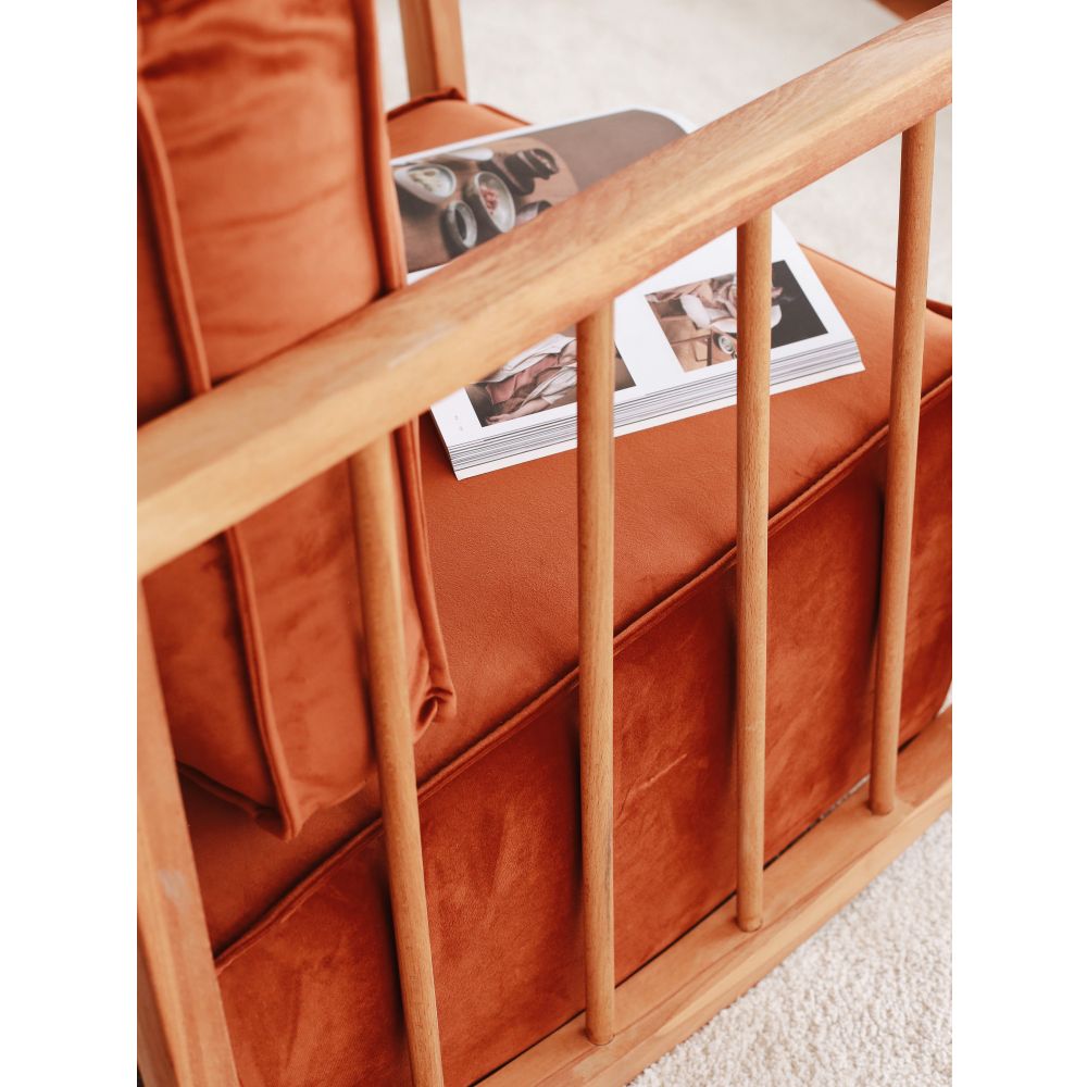 Sallanan - Cinnamon Cinnamon Wing Chair slika 5