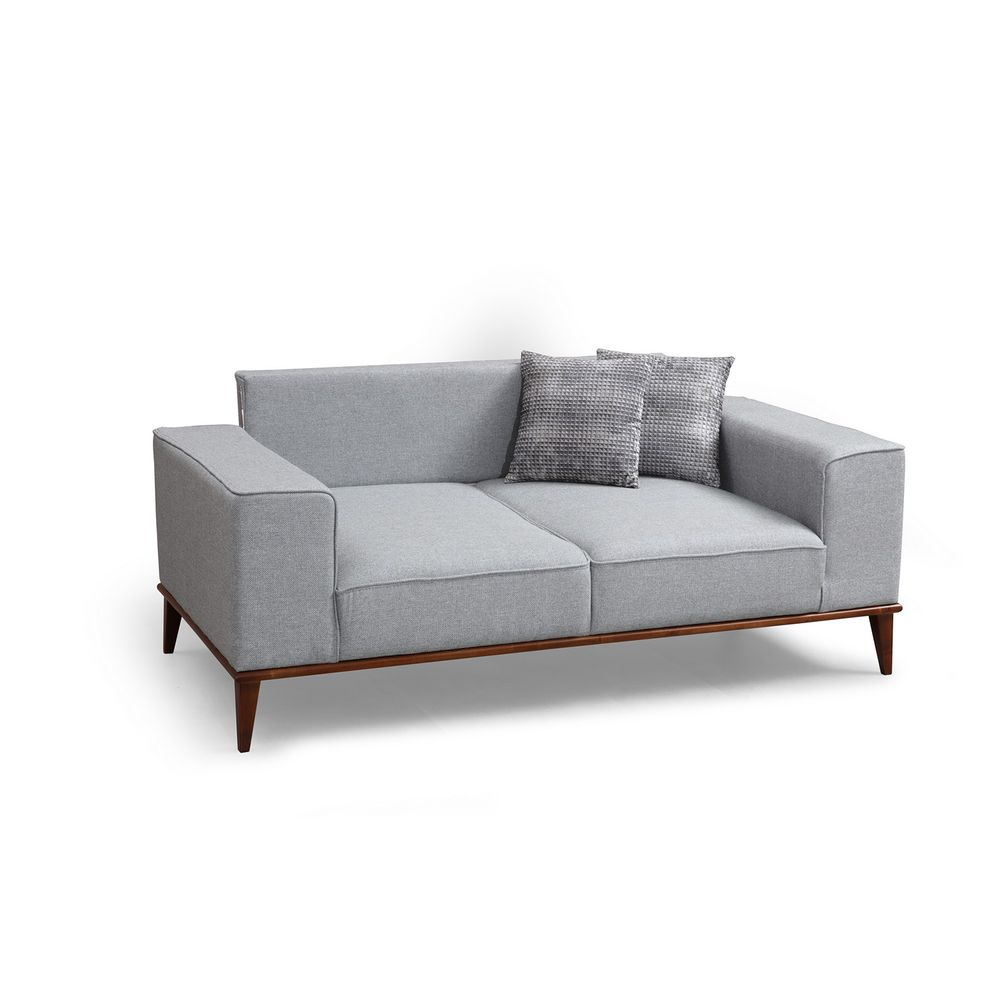 Montana Dvosjed Siva 2-u-1 Sofa-Krevet slika 2