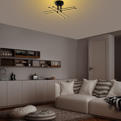 Exhaust-13661 Black Chandelier slika 4