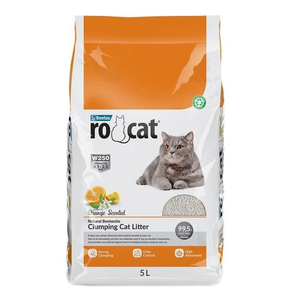 Rocat pijesak za mačke Orange 5l slika 1