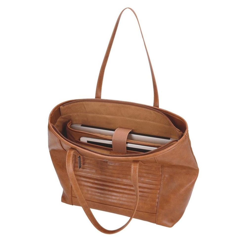 Pepe Jeans torba na rame 34 cm ženska, biker 7157542, braon slika 2