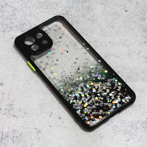 Maska Frame Glitter za Xiaomi Mi 11 Lite crna slika 1