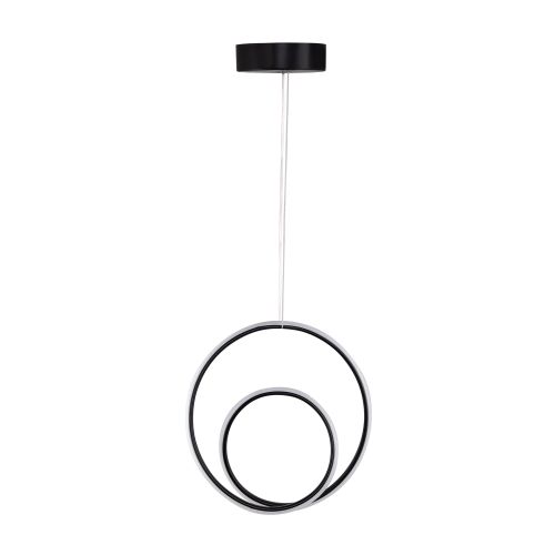 Geminorus Black-White Light Black Chandelier slika 4