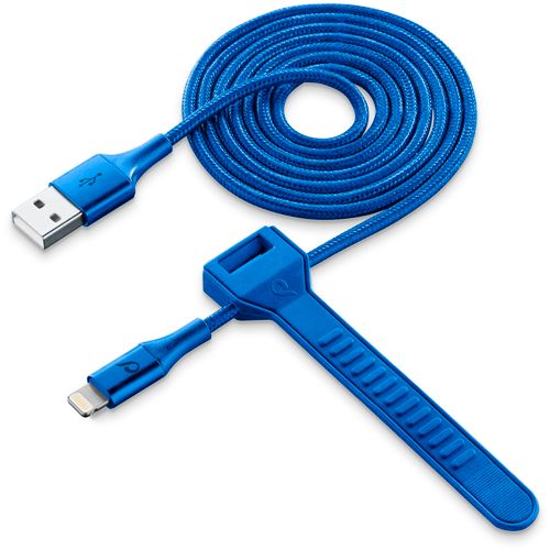 Cellularline kabel Cosmic Lightning 120 cm plavi slika 3