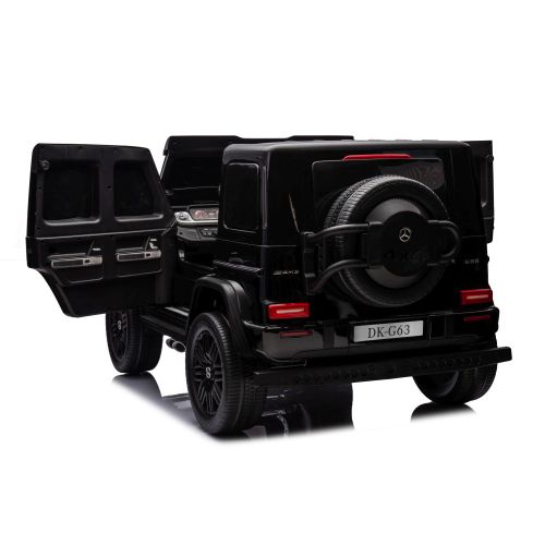 Licencirani auto na akumulator Mercedes G63 XXL 24V 4x4 - DVOSJED - crni slika 6