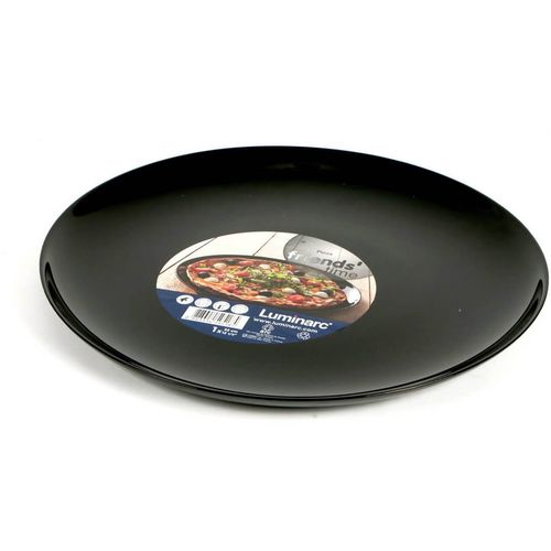 Luminarc Evolution Pizza crni tanjir 32cm slika 1