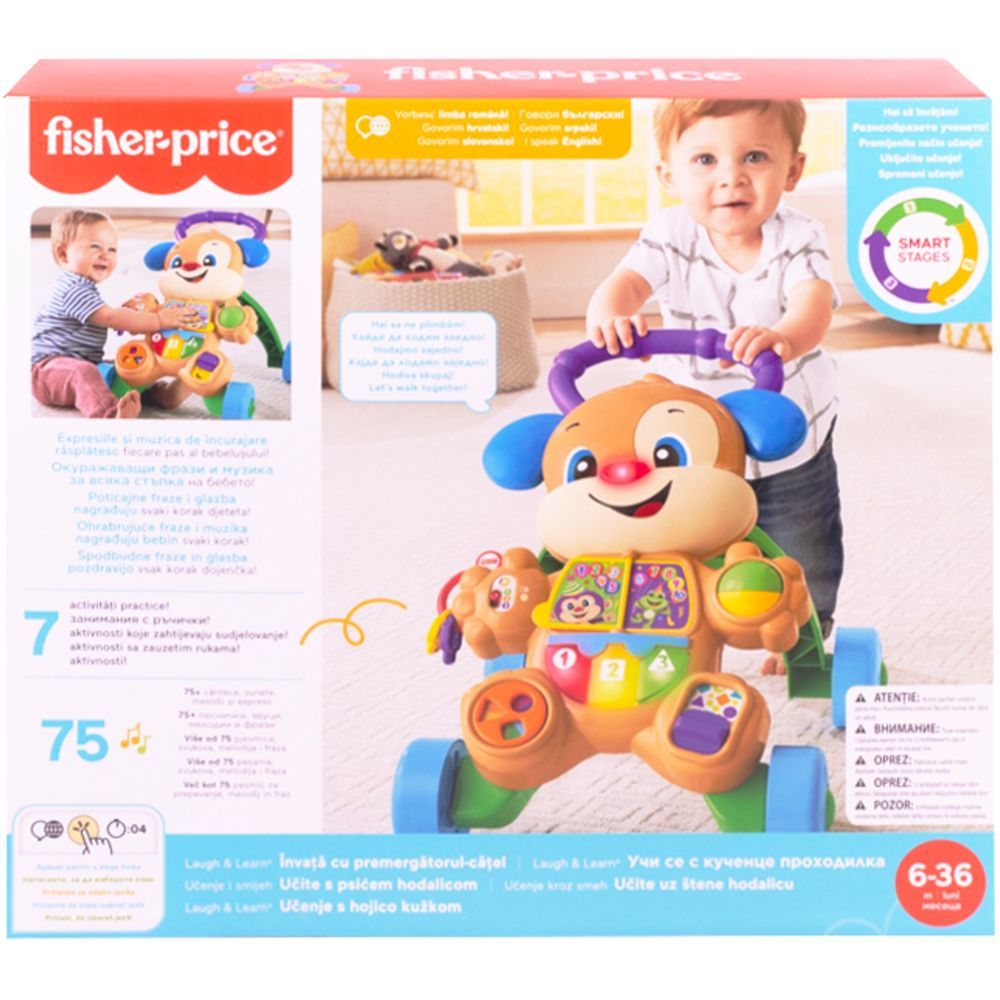 Fisher Price Interaktivna guralica za bebe Psić sveznalica slika 2
