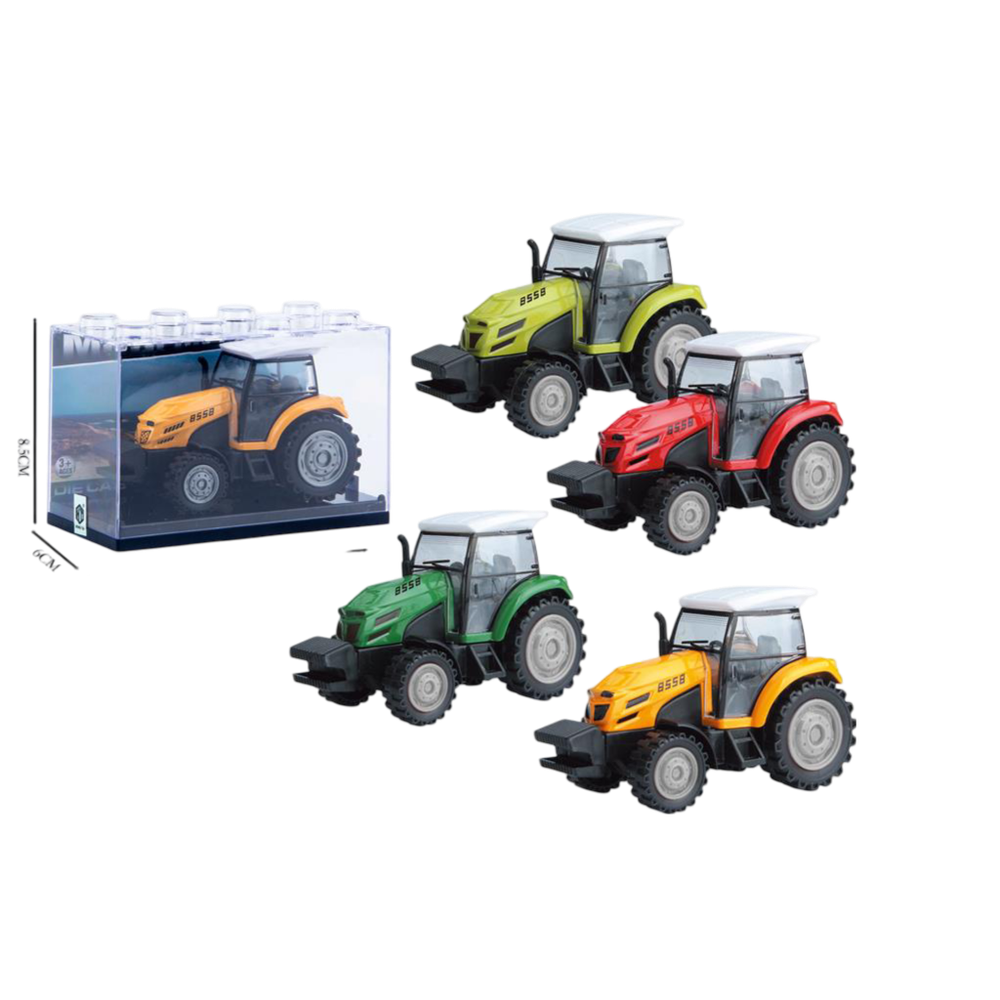 MKV002110 Traktor metalni 10X6CM, Sorto slika 1