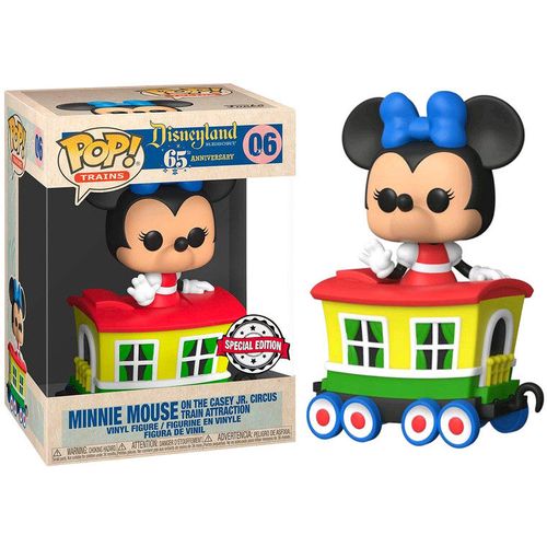 POP figure Disney Train Casey Jr- Minnie in Car 6 Exclusive slika 3