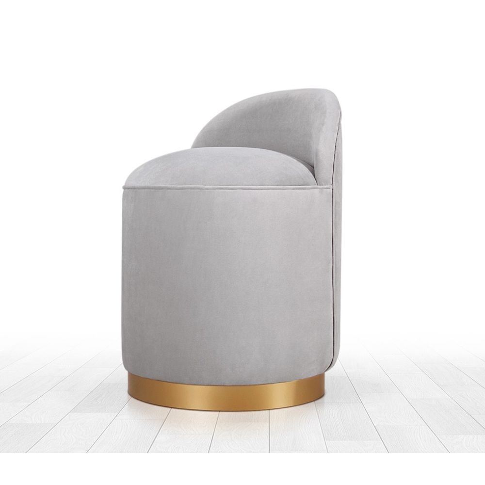 Dover - Svijetlo Sivi Pouf slika 2