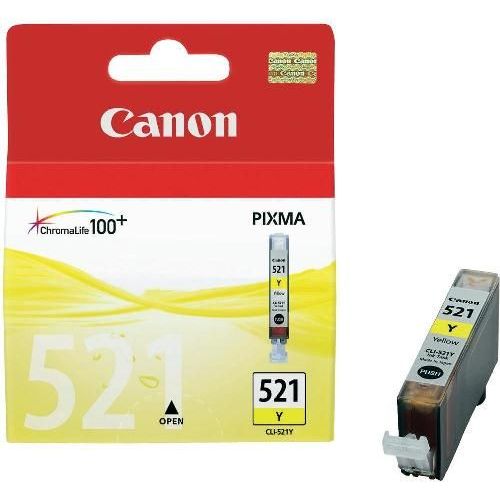 Tinta Canon CLI-521, yellow, 477 str. / 9 ml slika 2