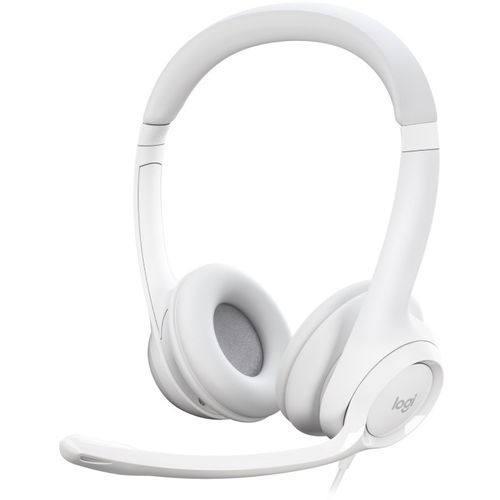 Logitech H390 ClearChat Comfort USB Headset White slika 1