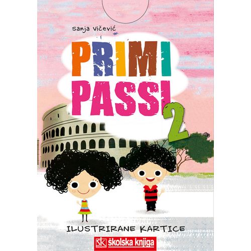  PRIMI PASSI 2 - ilustrirane kartice talijanskog jezika za predškolski uzrast - Sanja Vičević slika 1