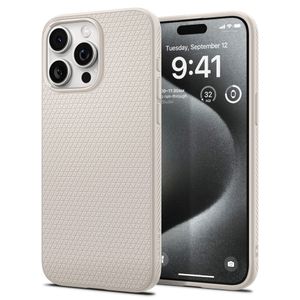 Spigen LIQUID AIR maska za iPhone 15 Pro Max ACS07212 - Natural Titanium