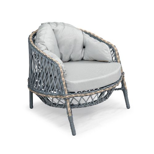 Lerra (1+1+3+Sehpa) Grey Garden Lounge Set slika 2