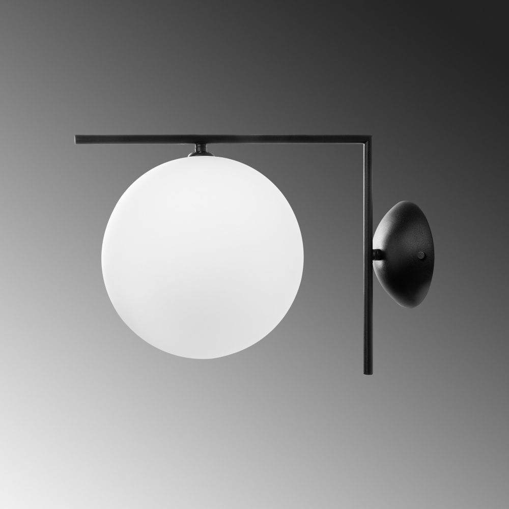 Luminar - Crna Zidna Lampa 14155 slika 7