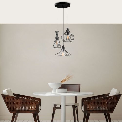 Mezopotamya - N-1300 Black Chandelier slika 2