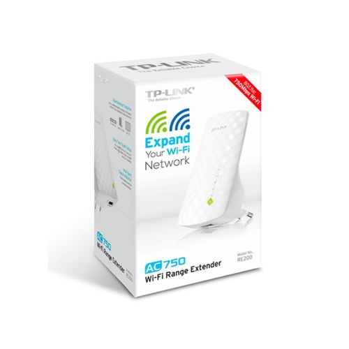 TP-LINK ekstender dometa RE200 Wi-Fi AC750 433Mbps 300Mbps 1xLAN 3 interne antene slika 2