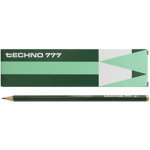 Grafitna olovka 6H Techno 777 TOZ, pakiranje 12/1 slika 1