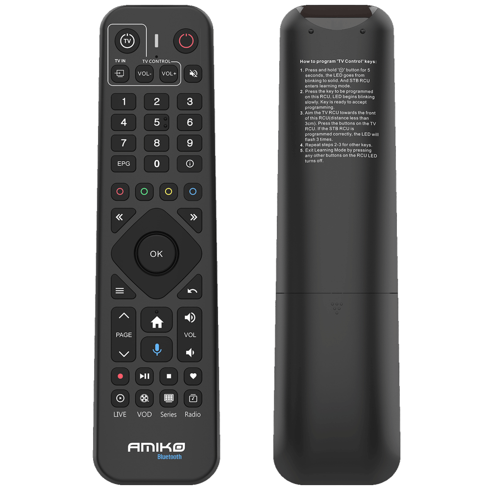 Amiko Prijemnik IPTV, Android OS, 4/32GB, 4K, WiFi, Bluetooth - A11 Gold slika 3