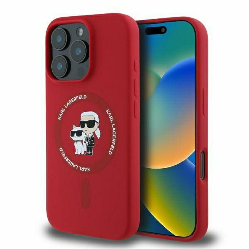 TPU Karl Lagerfeld maska za iPhone 16 Pro KLHMP16LSCMKCRHR slika 1