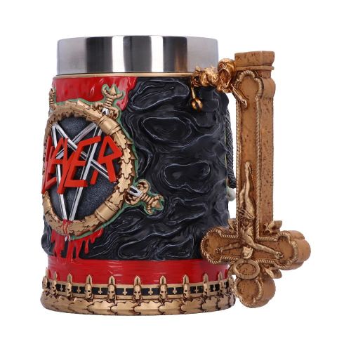 NEMESIS NOW SLAYER REIGN IN BLOOD TANKARD 15.3CM slika 2