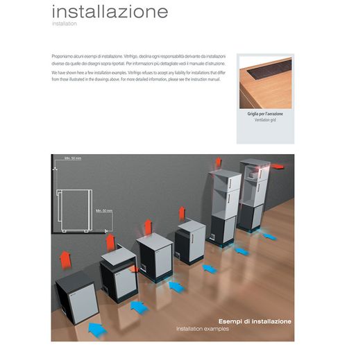 Vitrifrigo HC25 absorpcijski minibar slika 6