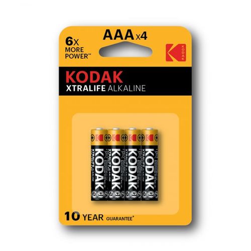 KODAK Alkalne baterije EXTRALIFE AAA/4kom slika 1