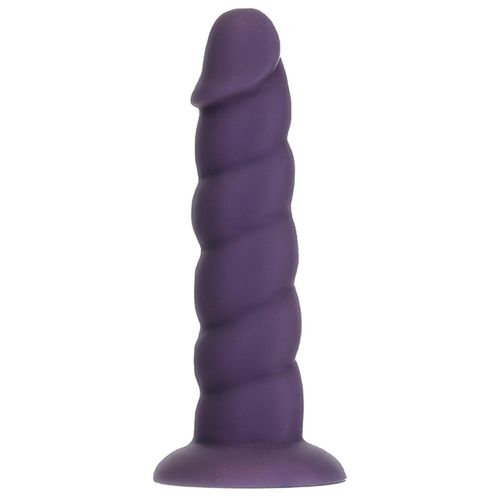 Dildo Addiction - Fantasy, 18 cm, tamno ljubičasti slika 2