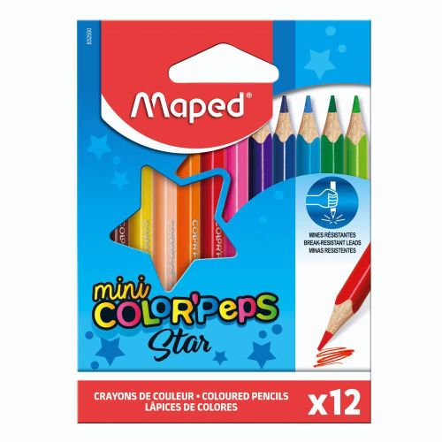 Bojice drvene Maped Color'Peps 12/1 mini MAP832500 slika 2