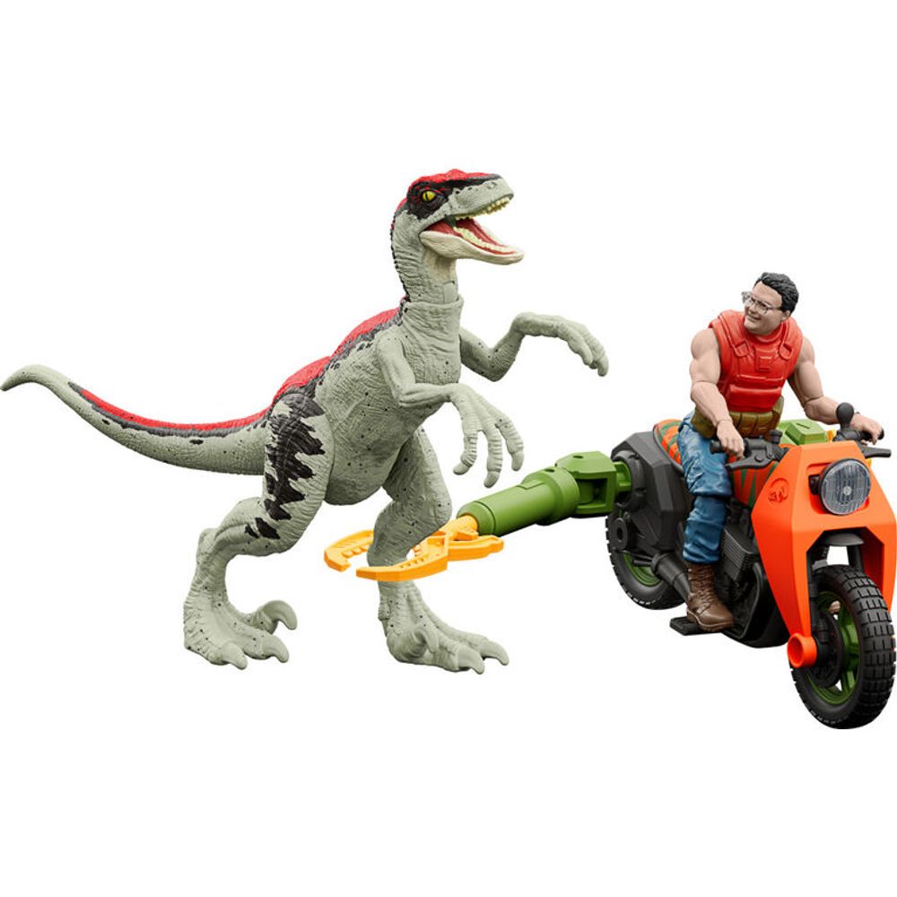 Jurassic Park HTP61 Set Dennis Nedry Track & Chase Pack slika 3