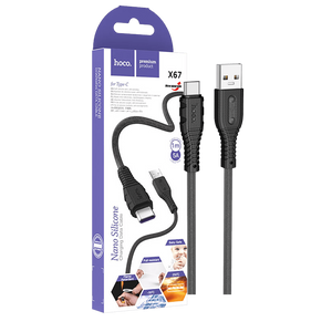 Hoco USB kabel za smartphone, X67 5A, USB type C, 1.0 met., 5 A - X67 5A Nano