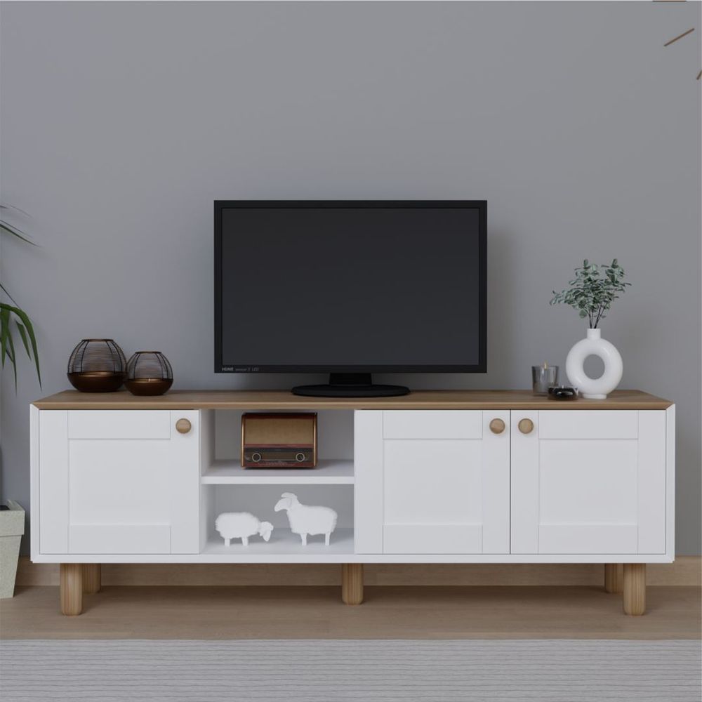TV Stalak Bohemian 1600-83, boje vrtne hrastovine slika 1