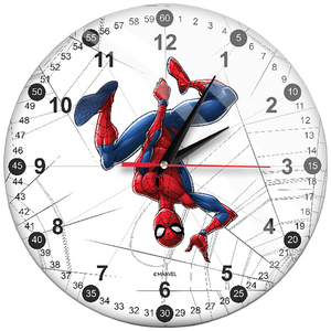 Marvel Zidni sat, Marvel Spider Man - Wall Clock GlossySpider Man 003