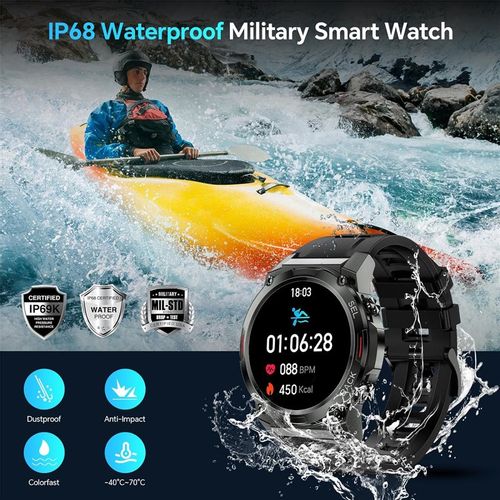 Oukitel BT50 Smart Watch Rugged Military 400mAh slika 3