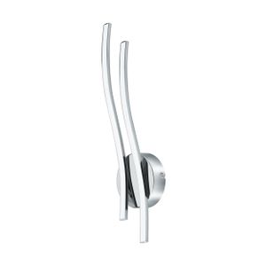 Eglo Valmora zidna/2, led, 2x5w, 2x470lm, v-450, krom/bijela 