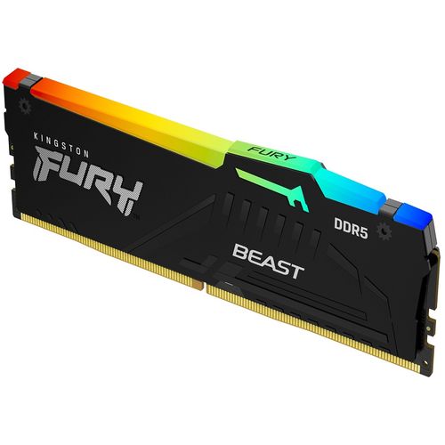 Kingston 32GB 5600MHz DDR5 RGBFury Beast RGBCL40, XMP 3.0 Ready slika 1