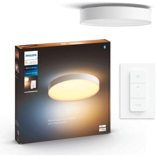 Pametna LED svjetiljka PHILIPS Hue Enrave XL, stropna, bijela slika 2