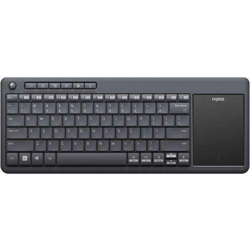 K2600 Rapoo slim bežična TV tastatura siva SRB slika 1