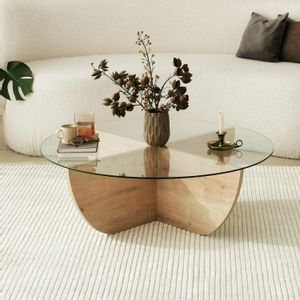 Lily - Sapphire Oak Sapphire Oak Coffee Table