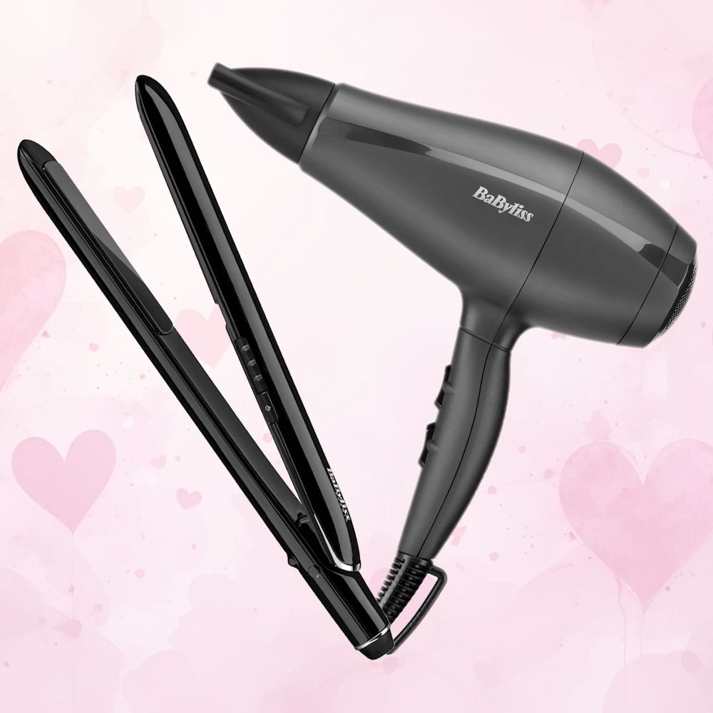 BaByliss SET Light DUO / Fen + pegla za kosu slika 1