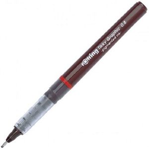 Rotring Tikky graphic fineliner  0,8 crni