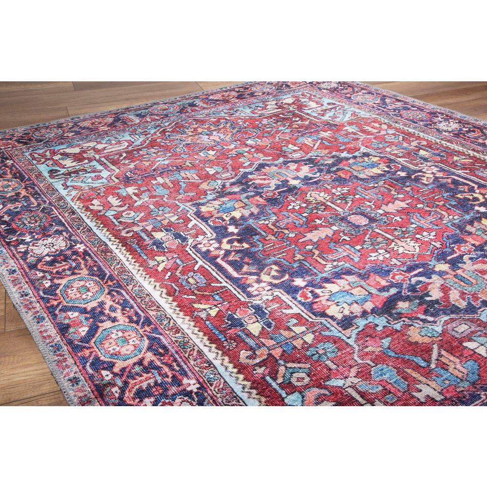 Višebojni Tepih Blues Chenille - Claret Red AL 352 (230 x 330 cm) slika 1