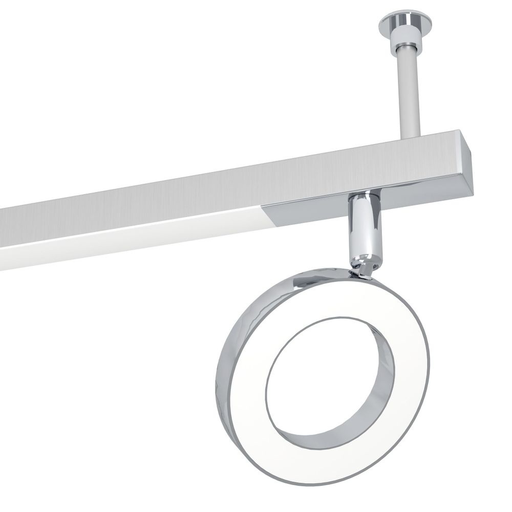 Eglo Cardillio 1 reflektor/6, led, 6x3,2w/3x3,3w, 6x400lm/3x360lm, krom  slika 5