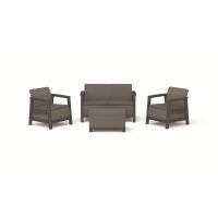 Keter Scandi Linea vrtna garnitura, Mountain Grey & Graphite