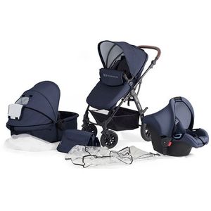 Kinderkraft Kolica MOOV 3U1 Navy