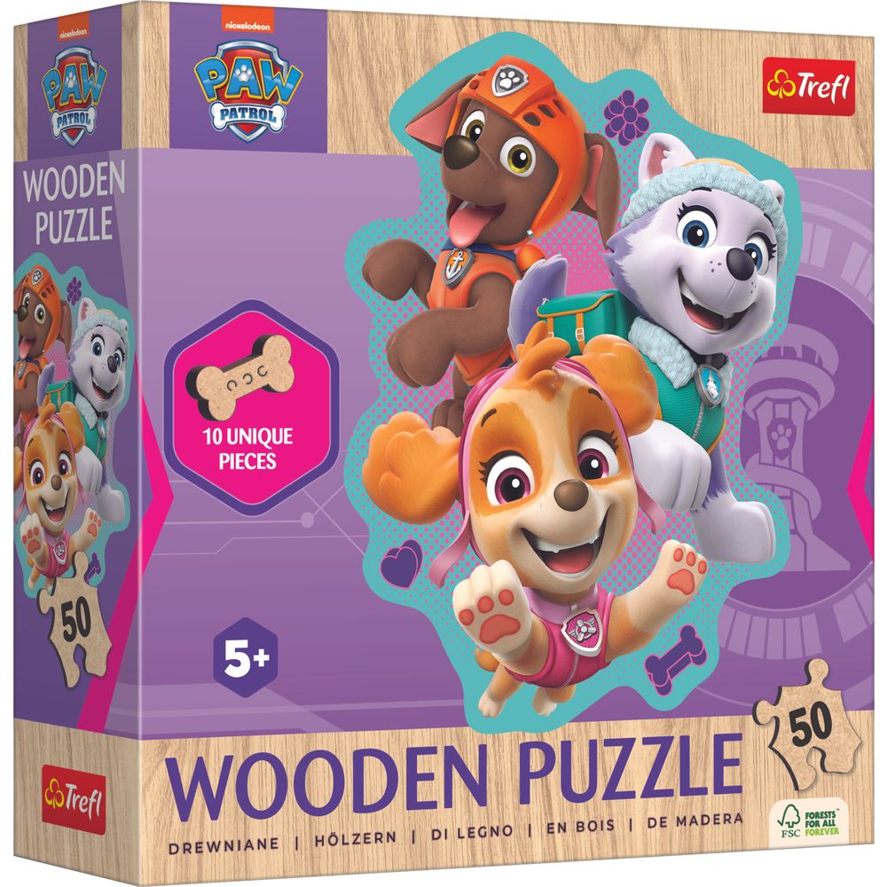 Trefl Puzzle 50 drvene sorto  slika 6