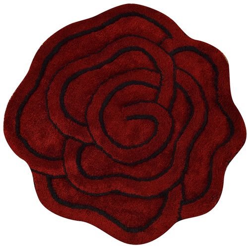 Colourful Cotton Akrilna kupaonska prostirka Big Rose slika 2