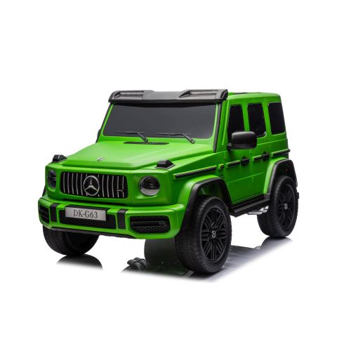 Licencirani auto na akumulator Mercedes G63 XXL 24V 4x4 - DVOSJED - zeleni slika 2